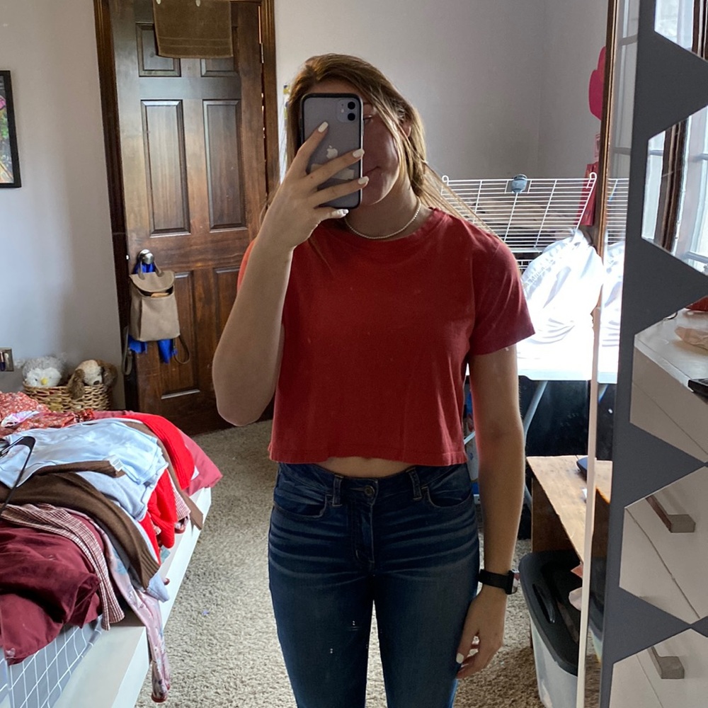 Cropped t-shirt